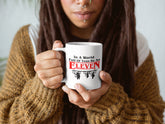 Stranger Things themed Mug, Stuck in the Upside Down! TV show quote,Funny Stranger Things TV show gift Mug, Personalized, coffee mug gift