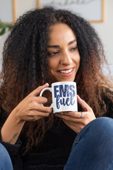 EMS Fuel Mug, EMT, Paramedic, First Responder Personalized, coffee mug gift, gift for emergency Medical Services, Emergency Medical Tech