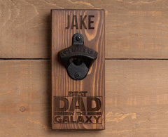 Personalized Wood Bottle Opener, veteran insignia, Customize for you,Dad, Groomsmen, Groom, Friend, Brother, Sister, Man Cave