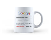 Funny Valentine Mug, Google LOVER Mug for valentine gift, anniversary gift