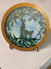 Personalized Tree of Life Sign | Mother's Day Gift | 3-Layer Wood Wall Art | Up to 5 Children | Wings Available