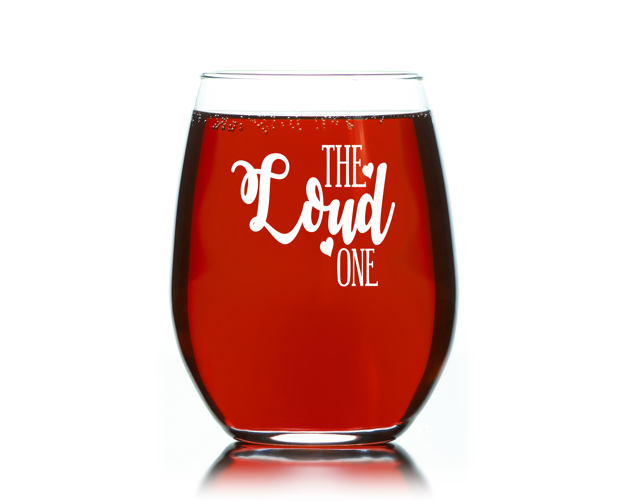 Wine Gift for Friends, the Bad One, Friend Girl gang Funny Stemless wine glass 15 oz. Funny Christmas Gift