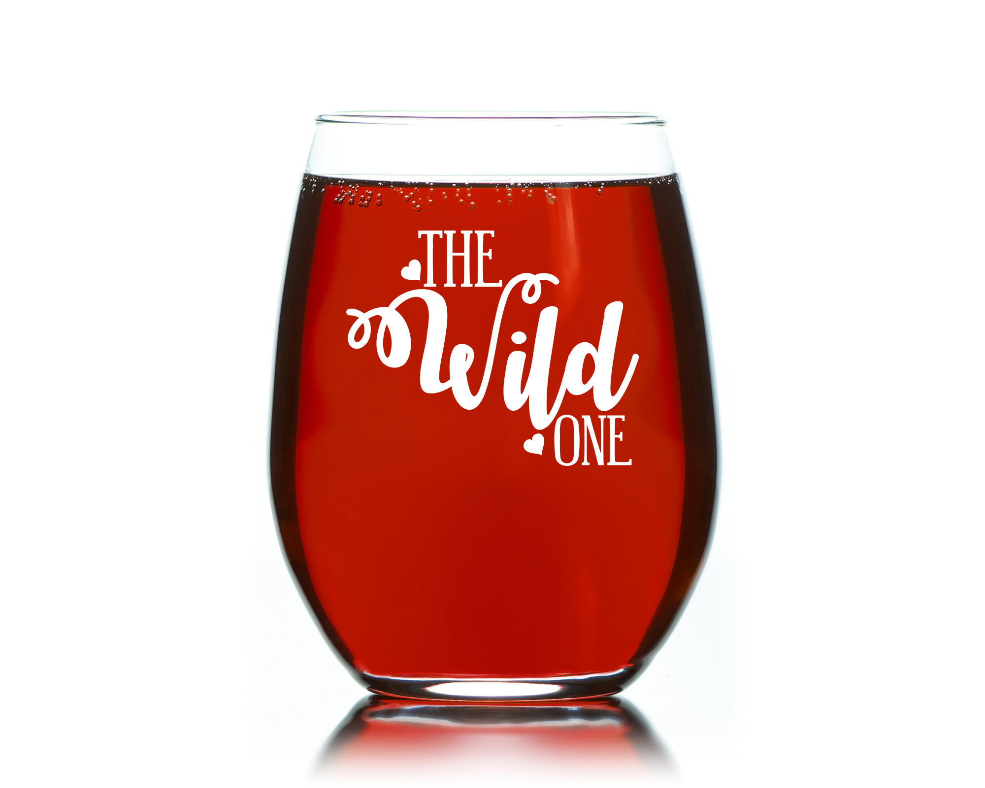 Wine Gift for Friends, the Bad One, Friend Girl gang Funny Stemless wine glass 15 oz. Funny Christmas Gift