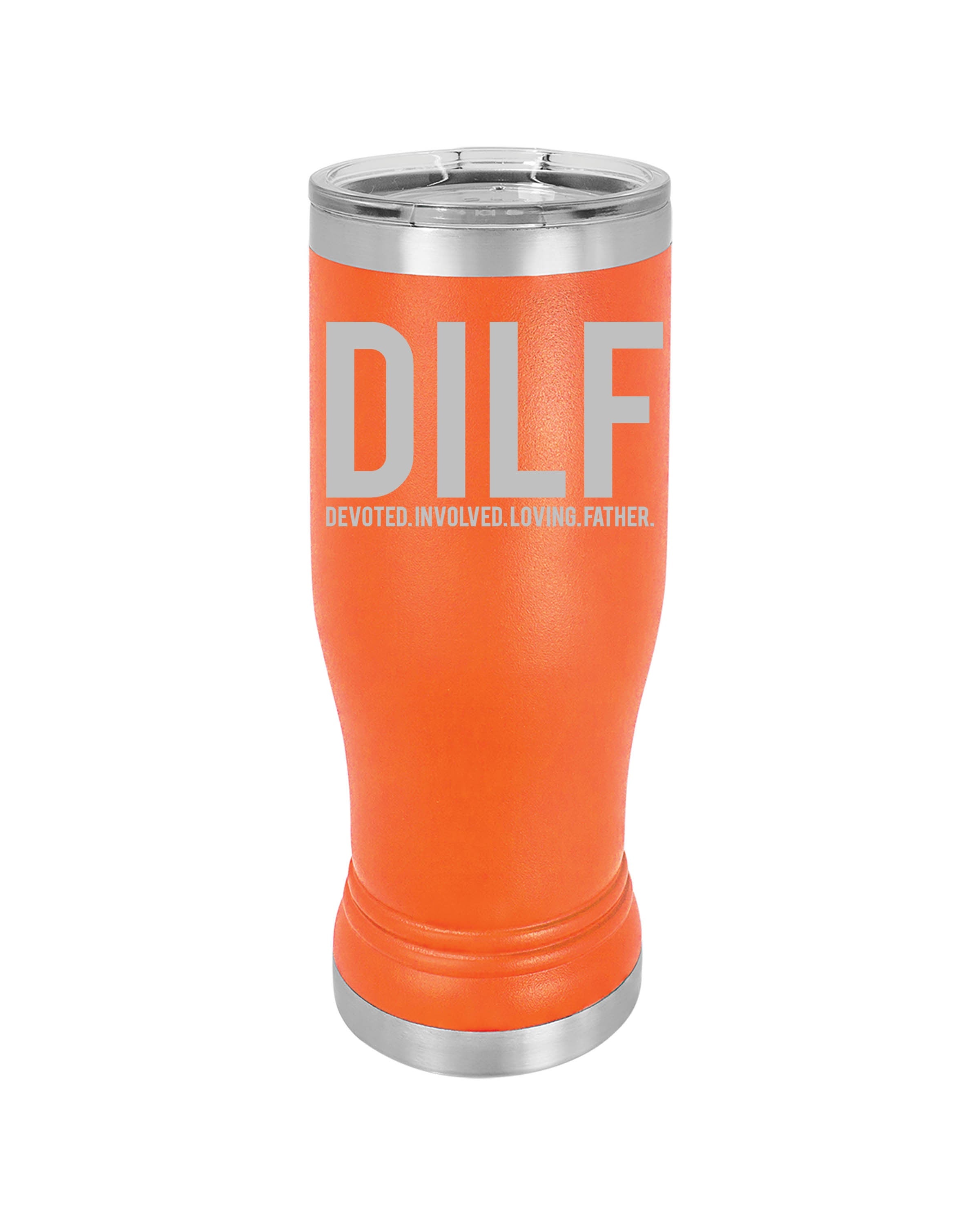 Personalized Custom Pint Glass,Insulated 20 oz Pilsner Tumbler,Daddy Is My Hero, Fathers Day,Funny Dad gift,Personalised
