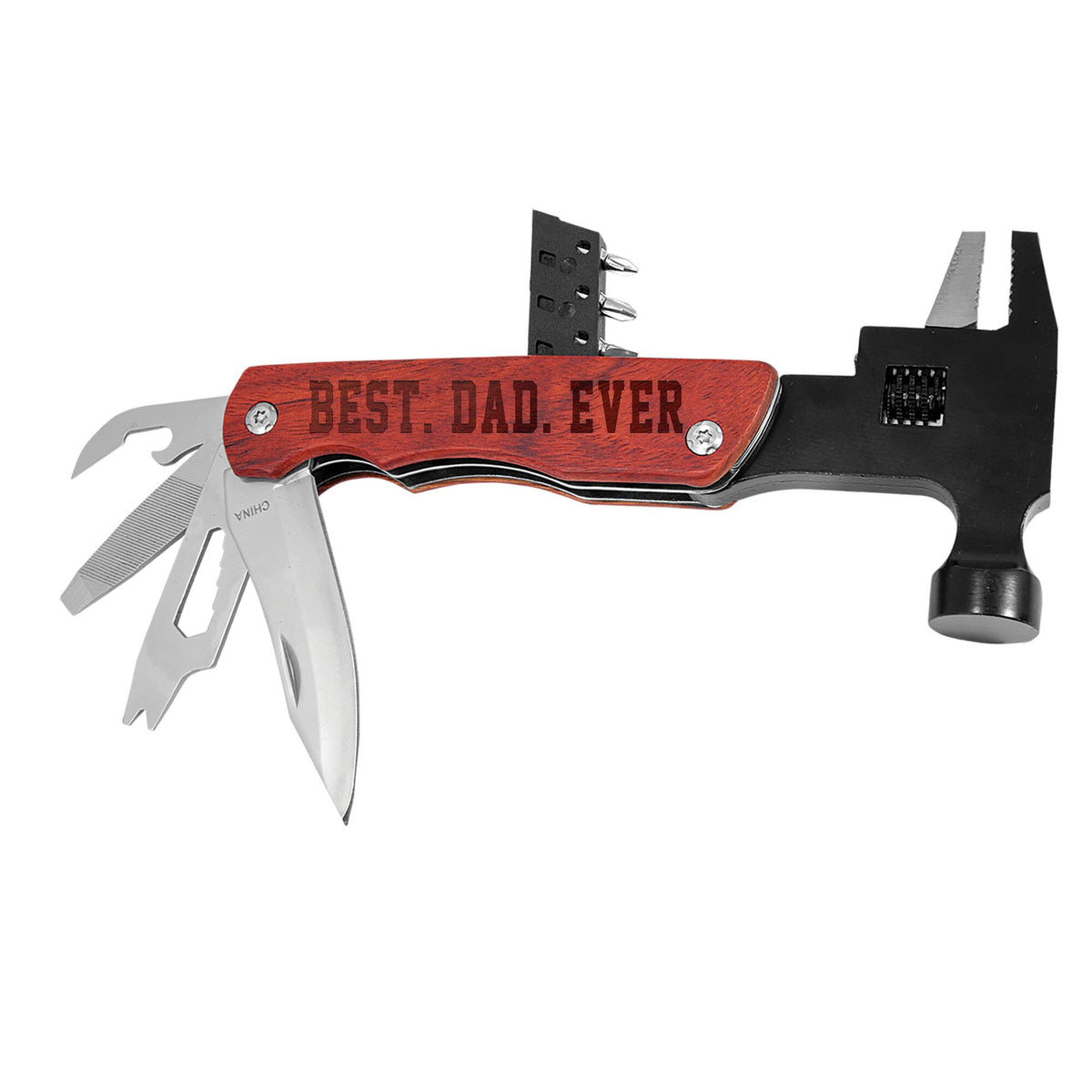 Engraved Dad Gift, Multi-function Hammer Multi-Tool, Great Fathers Day gift for him, Handyman gift, Personalized dad gift,gift for Husband