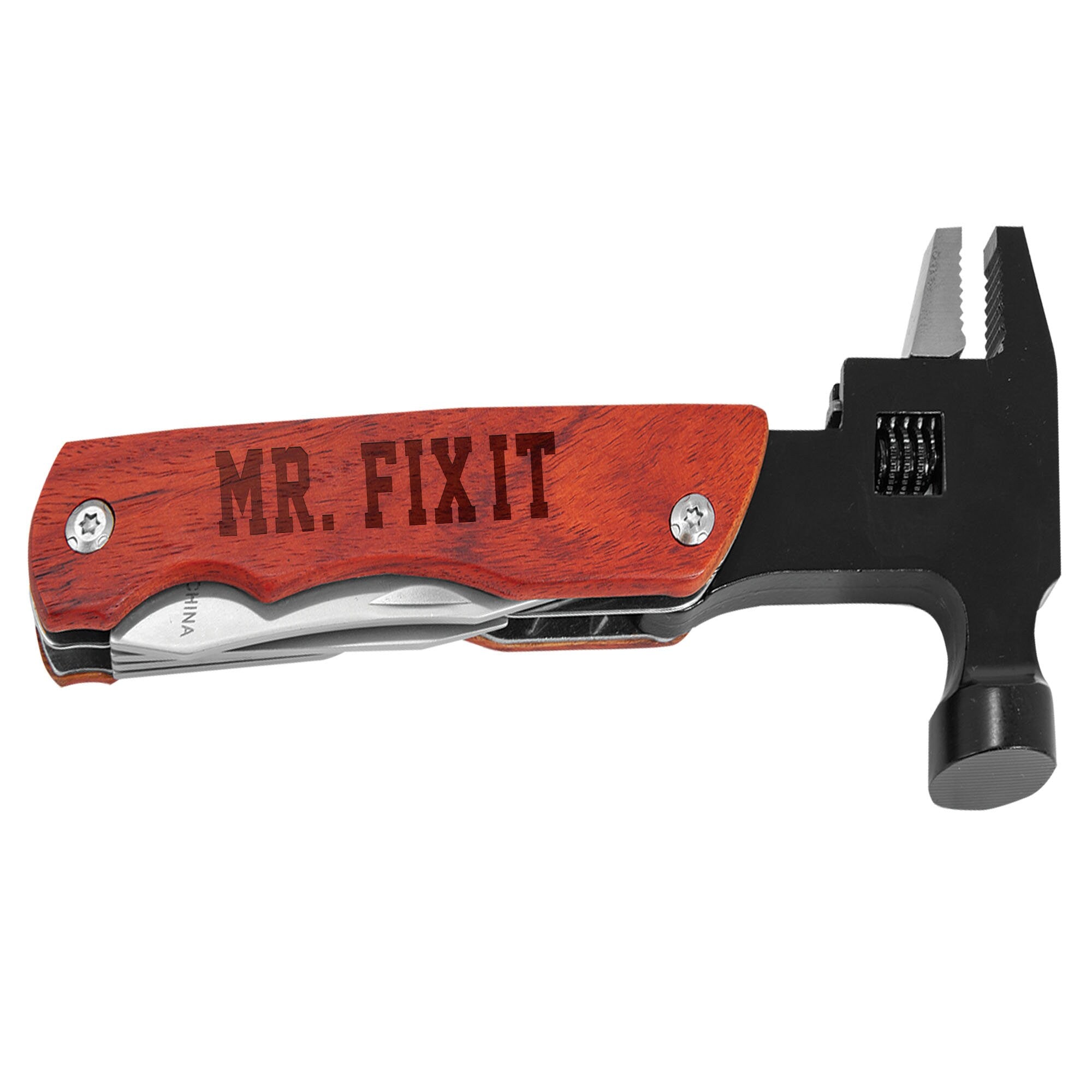 Engraved Dad Gift, Multi-function Hammer Multi-Tool, Great Fathers Day gift for him, Handyman gift, Personalized dad gift,gift for Husband
