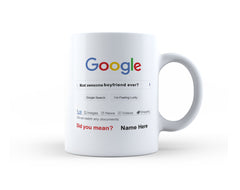 Funny Valentine Mug, Google Husband Mug for valentine gift, anniversary gift